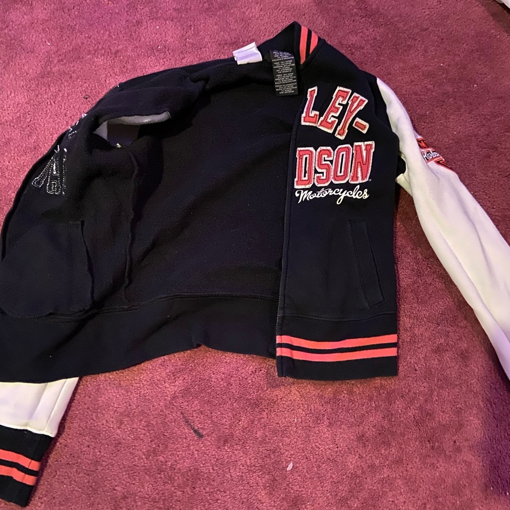 Harley Davidson letterman jacket
